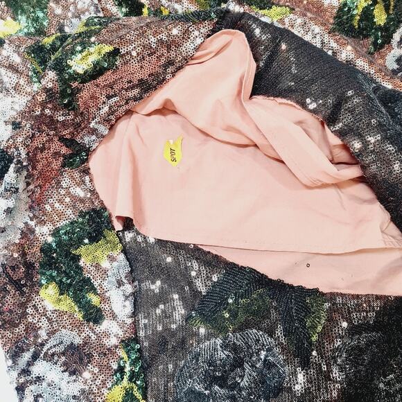 House of Harlow 1960 x REVOLVE Nicoleta Dress in Rose Gold Floral Small - Picture 14 of 14